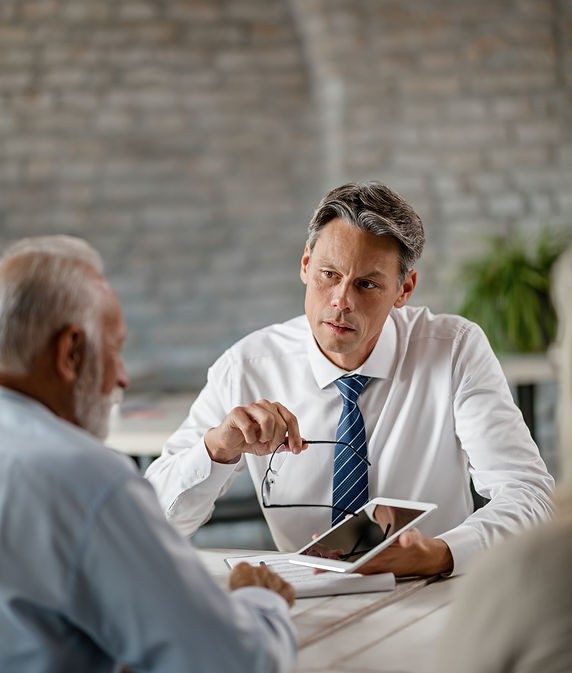 An Artemis broker reviewing a policy schedule